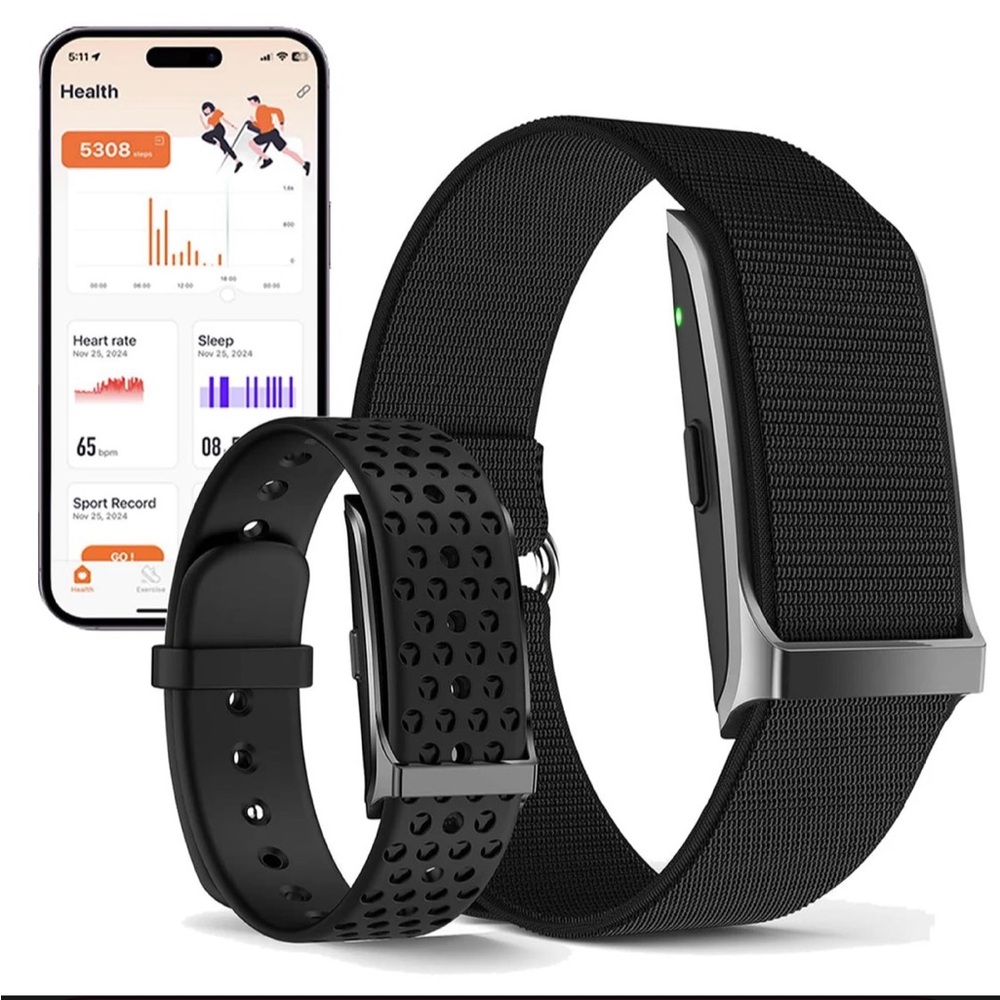 NIB Cantendo Smart Bracelet Activity Fitness Tracker,CP68,Health Monitor,Black
